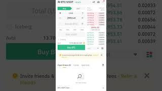 How to Spot Trade on Binance app