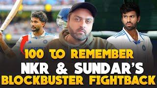 Nitish Kumar Reddy 105* Washington Sundar 50 leads India's Fightback | India vs Australia 4th Test