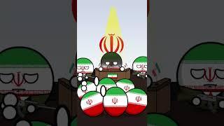 Estados Unidos e Irán van a la Guerra #countryballs