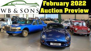 WB & Sons February 2022 Classic Car Auction Preview