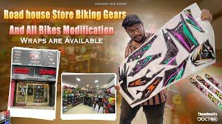 Roadhouse Store || All Biking Gears || All Bikes Wrapping stickers are available | Hyderabad SEO