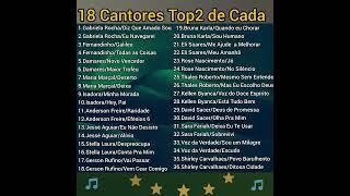 Especial 18 Cantores Gospel | 2 Hinos de Cada Cantor | melhores músicas gospel 2023 atualizadas