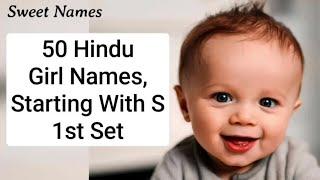 50 Hindu Girl Names, Starting With S - All About Names