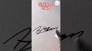 진씨싸인 하는 법 #사인만들기