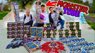 Vuurwerk Afsteken Met Monstertube!