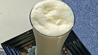 Malai Lassi prepared from homemade curd & malai #drink #lassi #malailassi