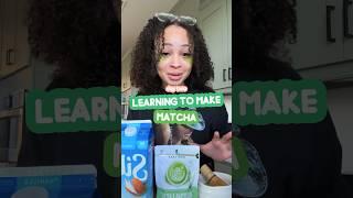 vlog: day 2 of learning how to make matcha  #matcha #shorts