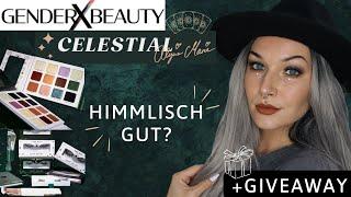 Die neue CELESTIAL Kollektion von @alyciamarie und GENDER X BEAUTY I Drogerie Make Up Test Tutorial