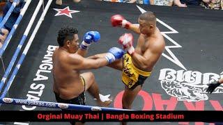 Extreme Muay Thai KO: John  Titan Fight Club Vs Big Boss  Slt J. Eaw | Original Muay Thai