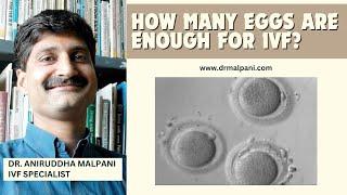 How many eggs are enough for IVF? Dr. Aniruddha Malpani #ivftreatment #ivfexpert #ivfmumbai #ivf