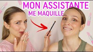 Mon assistante me maquille (et révèle mes défauts !! )