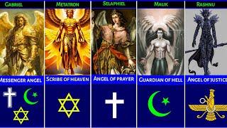 ANGELS in Different Religions - Religion Comparison