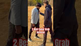 2 Best Collar Grabs Self Defense Techniques #selfedefense #rajatayyab #selfdefence #kravmaga #fight