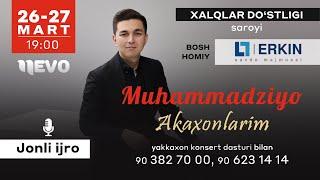 Muhammadziyo - Akaxonlarim nomli konsert dasturi 2022-yil