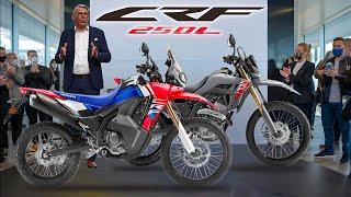 2025 NEW HONDA CRF250L & CRF250 RALLY UNVEILED!!