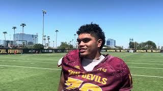 DevilsDigest TV: OL Leif Fautanu’s post-practice comments