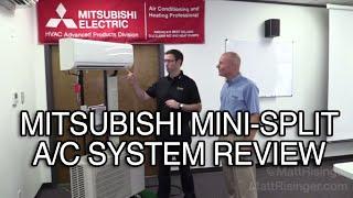 Mitsubishi Mini-Split A/C system review