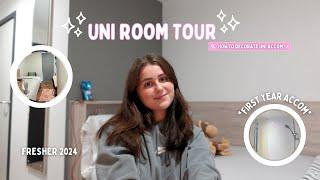 Uni accommodation tour- cosy room tour- first year uni of                    Sheffield student! 