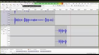 Edit and Stitch Audio Files Together for your Podcast