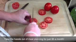 How to Dice a Tomato FAST! ~ Chef@Home