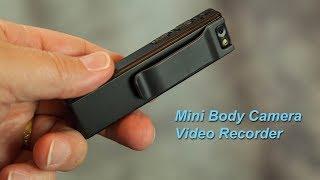 Mini Body Camera Video Recorder