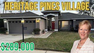 Updated, Well Maintained Home in The Quaint 55+ community of Heritage Pines