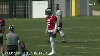 Zach Wilson Practice Clips (9/17/21)