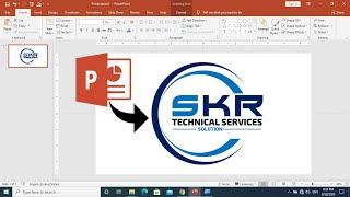 Logo Design Tutorial in PowerPoint | How to make Logo in PowerPoint | Text logo design in PowerPoint