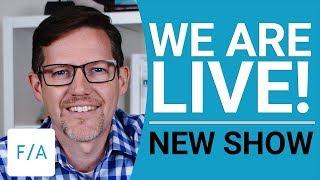 #FINANCEAGENTS LIVE! 001 - WE ARE LIVE - New Show (F/A) - LIVESTREAM