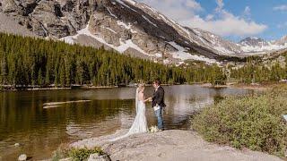 Sweet Couple Gets Married in Breckenridge Mountains - Colorado Elopement Video