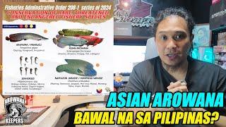 BAWAL Na Nga Ba Ang AROWANA Sa Pilipinas?