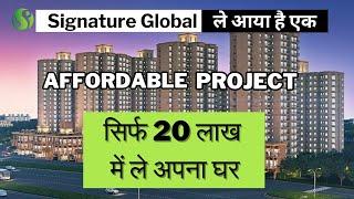 Signature Global Proxima 1 Sector 89 | Affordable Housing Project In Gurgaon Under 20 Lakhs