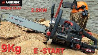 I tried it. Parkside Performance PPBKS 56 A1 chainsaw and E-start internal combustion engine