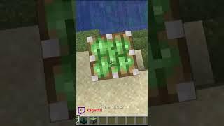 Minecraft Otomatik Trambolin Yapımı #shorts