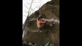 Parting the Red Sea V6 - Milford Bouldering