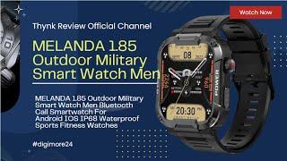 Best MELANDA Military Smart Watch for Men. #digimore24 #melanda