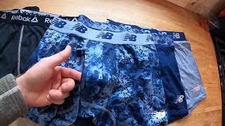 New Balance Men's 6' Boxer Brief Fly Front with Pouch Review, UP CLOSE LOOK New Balance 6  Boxer Bri