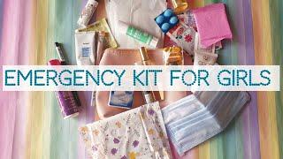 EMERGENCY KIT essentials for every girl school /college girls || himani shah