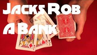 The Jacks Rob a Bank | Cool Card Trick