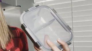 M MCIRCO 10 Pack 22 Oz Glass Meal Prep Containers 2 Compartments Review