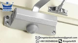 To install a hydraulic door closer within 3 minutes!