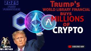 Trump buys Millions of ChainLink, AAVE, ETH -My LINK Price Prediction -What you need to know! #link