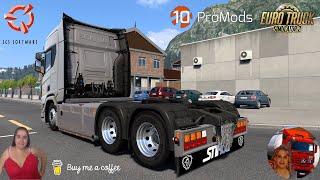 Euro Truck Simulator 2 (1.52) Polar Snow Chassis Scania Next Gen by Nixon 3D [1.52] + DLC's & Mods