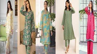 Printed 2 Piece Suit Design | Ladies 2 Piece Suit Design | All over printed suit