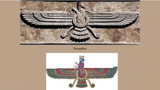 arte persa: o faravahar e a possível origem do maniqueísmo