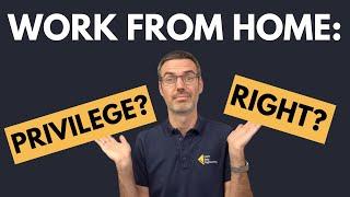 Is Work From Home A Privilege That Has To Be Earned?