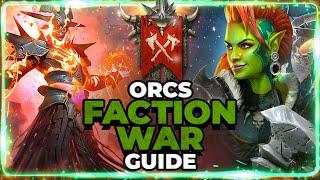 ORCS Faction Guide! Stage 21 Full Auto 3 Star! Raid Shadow Legends