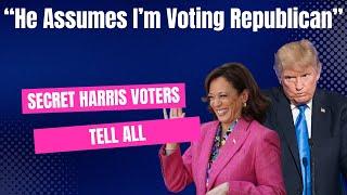 Secret Harris Voters Admit Lying To Friends And Family