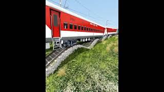 Indian Railway Train Simulator - Railroad train crossing