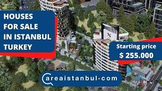 City center houses for sale in Istanbul, Installment apartments in Turkey